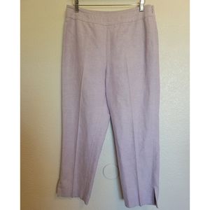 VNT Lilac ankle pants Kasper brand Size 10 p
